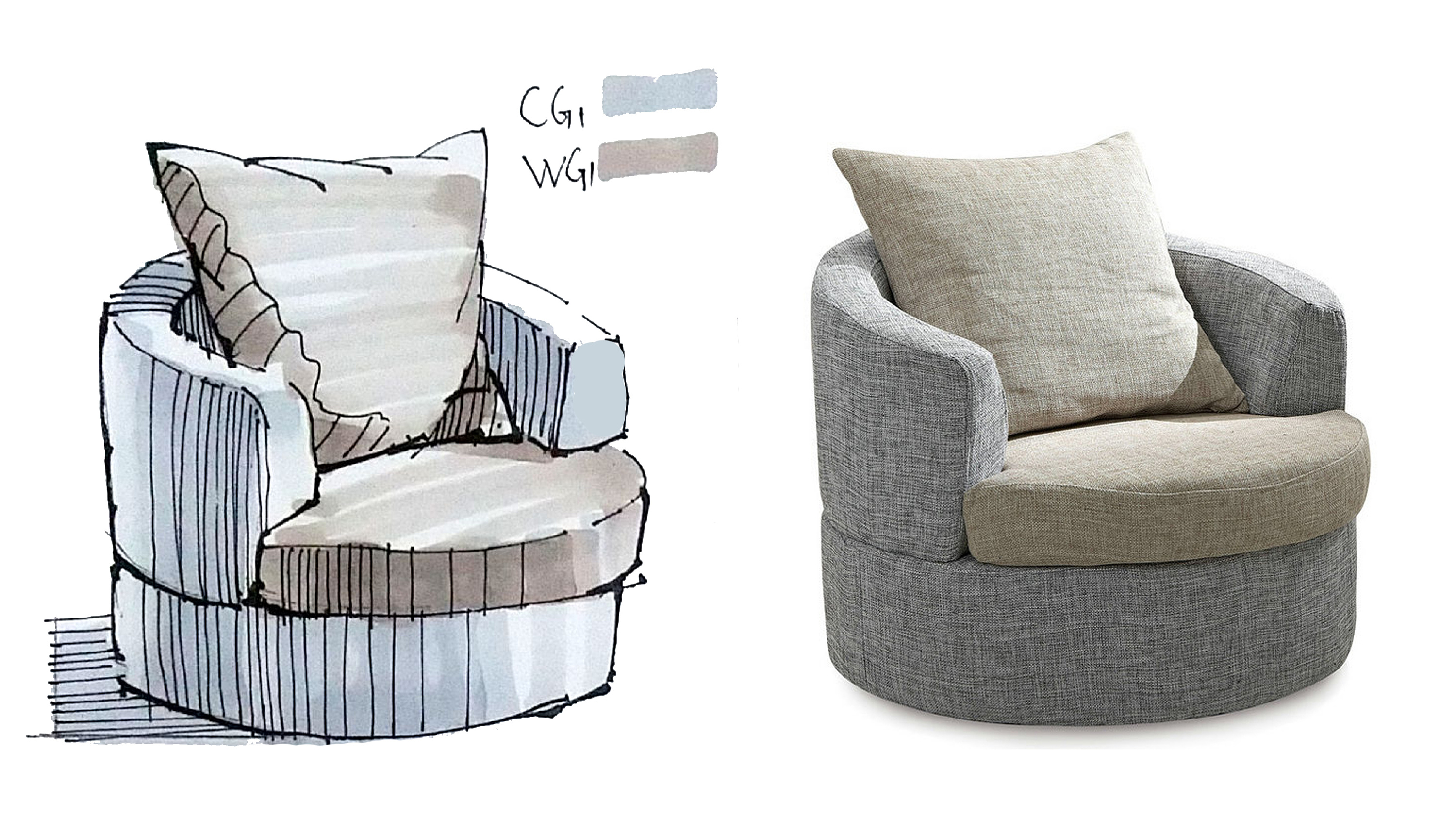 手繪家具快速表現(xiàn)技巧 從實(shí)景圖到創(chuàng)意草圖